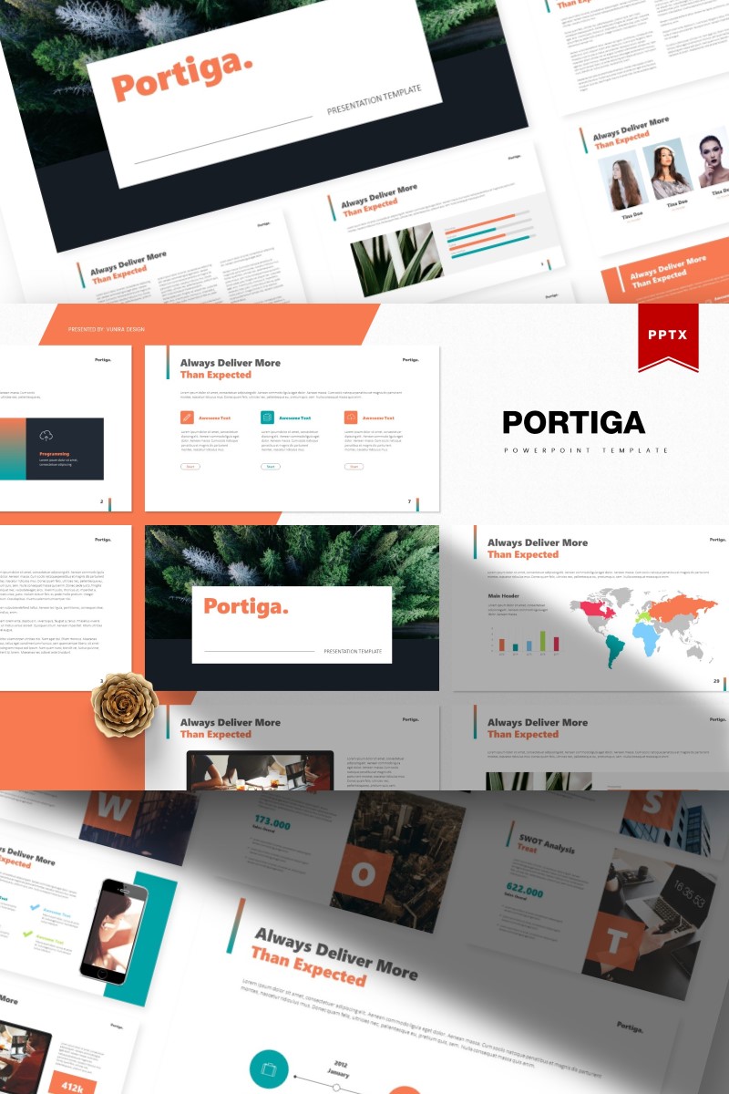 Portiga | PowerPoint template