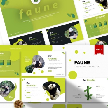 Animal Panda PowerPoint Templates 85383