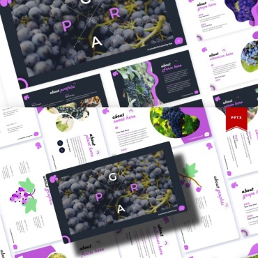 Food Ripe PowerPoint Templates 85429