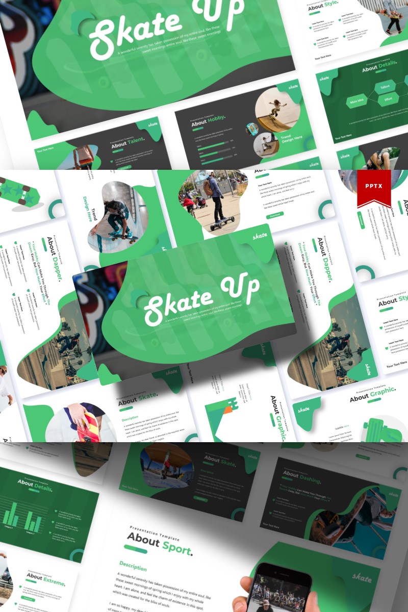 Skate Up | PowerPoint template