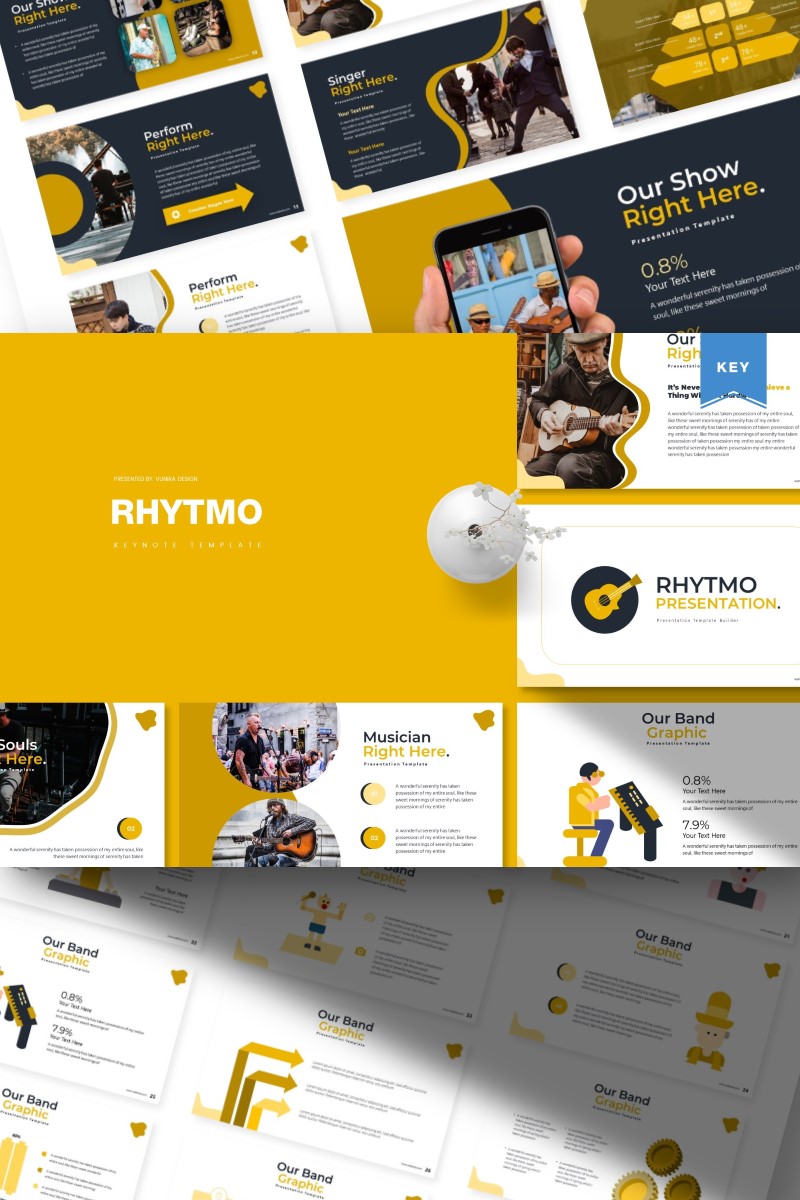 Rhytmo - Keynote template