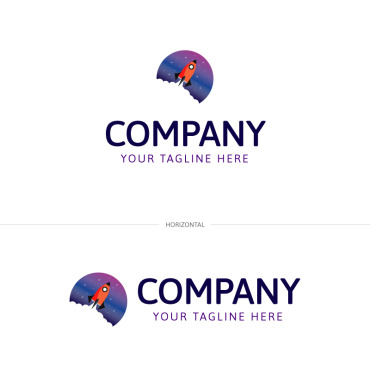 Purple Space Logo Templates 85471