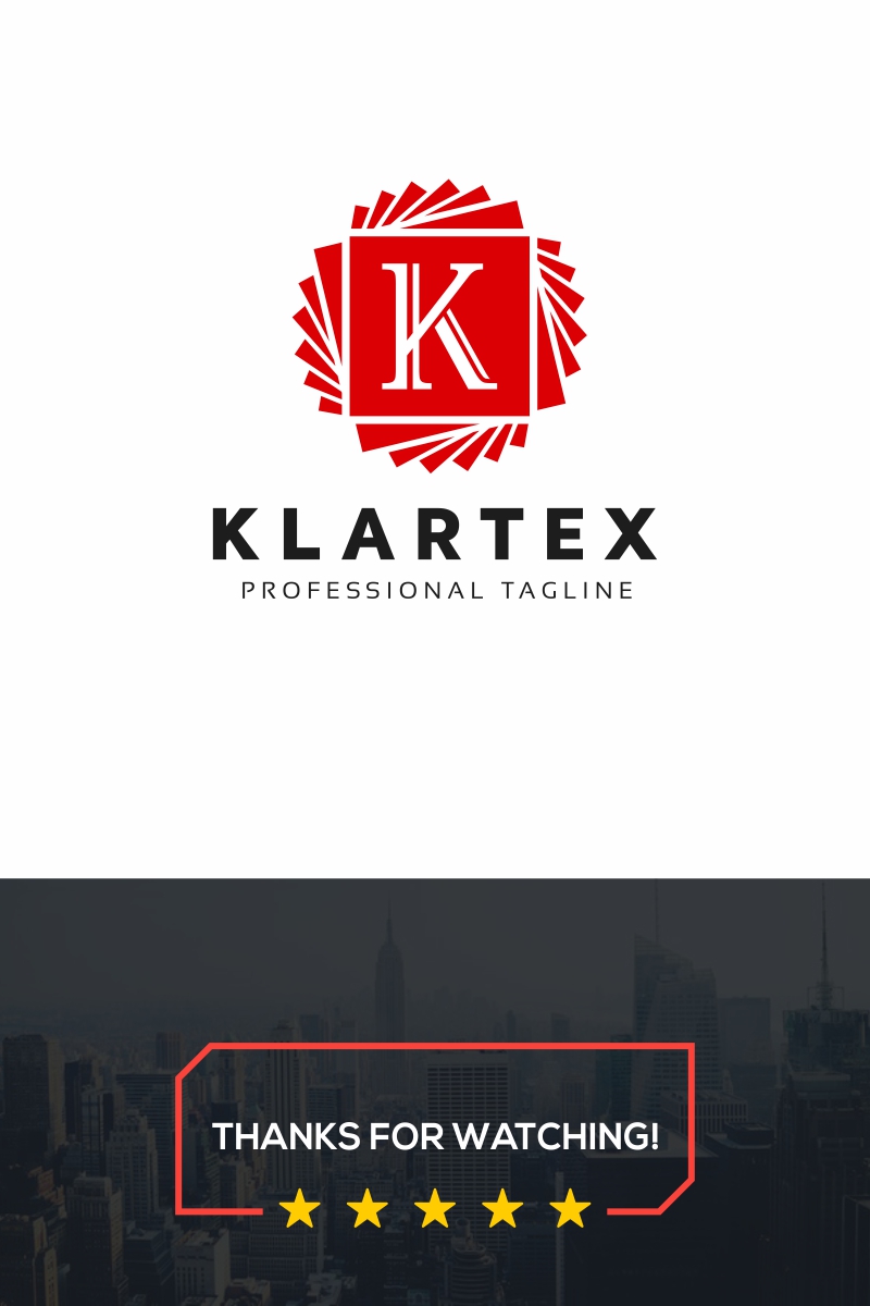 Klartex-K Letter Logo Template