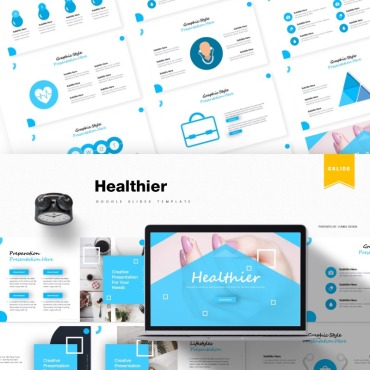 Background Healthier Google Slides 85491