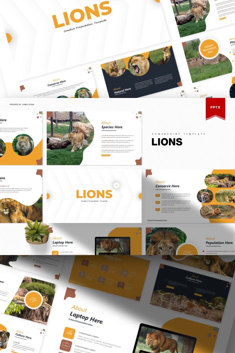 Lions | PowerPoint template