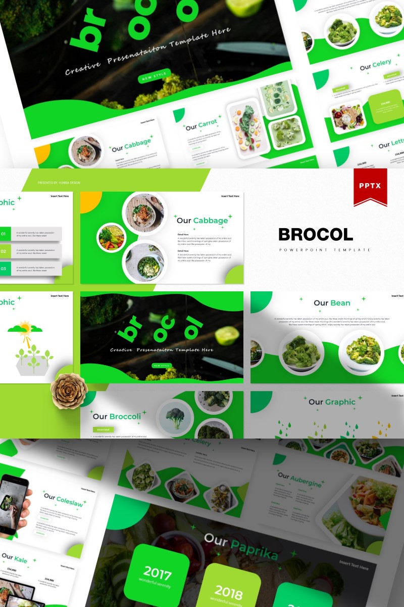 Brocol | PowerPoint template