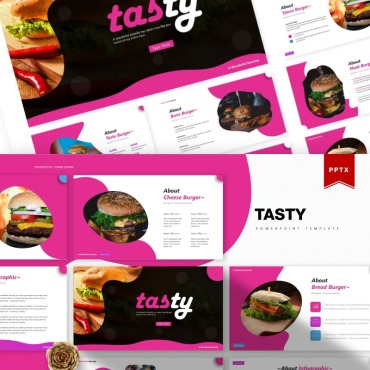 Food Delicious PowerPoint Templates 85527