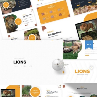 Wild Head Keynote Templates 85534