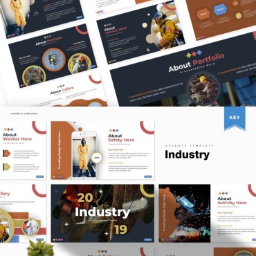 Factory Industry Keynote Templates 85536