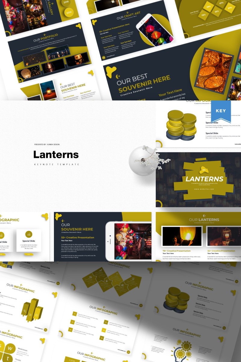 Lanterns - Keynote template