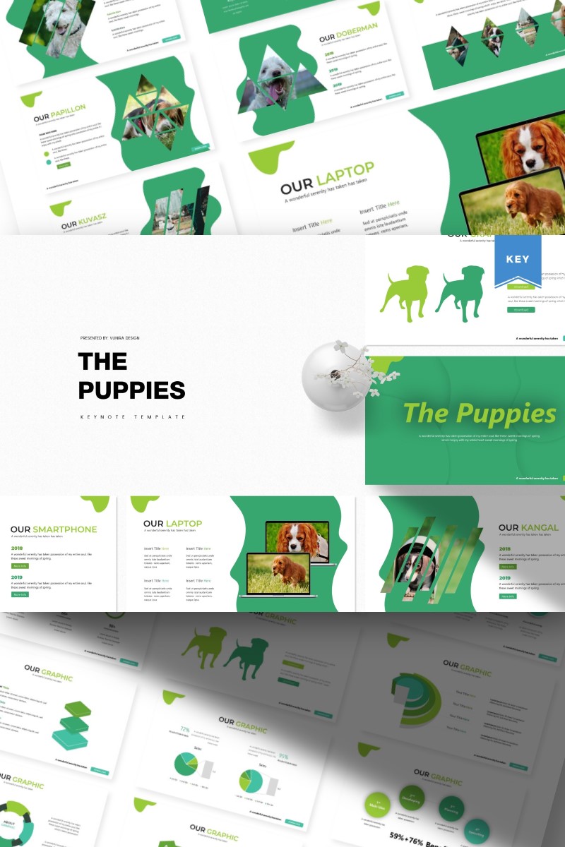The Puppies - Keynote template