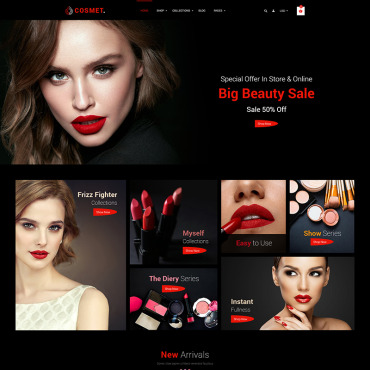 Shop Cosmetics Shopify Themes 85563
