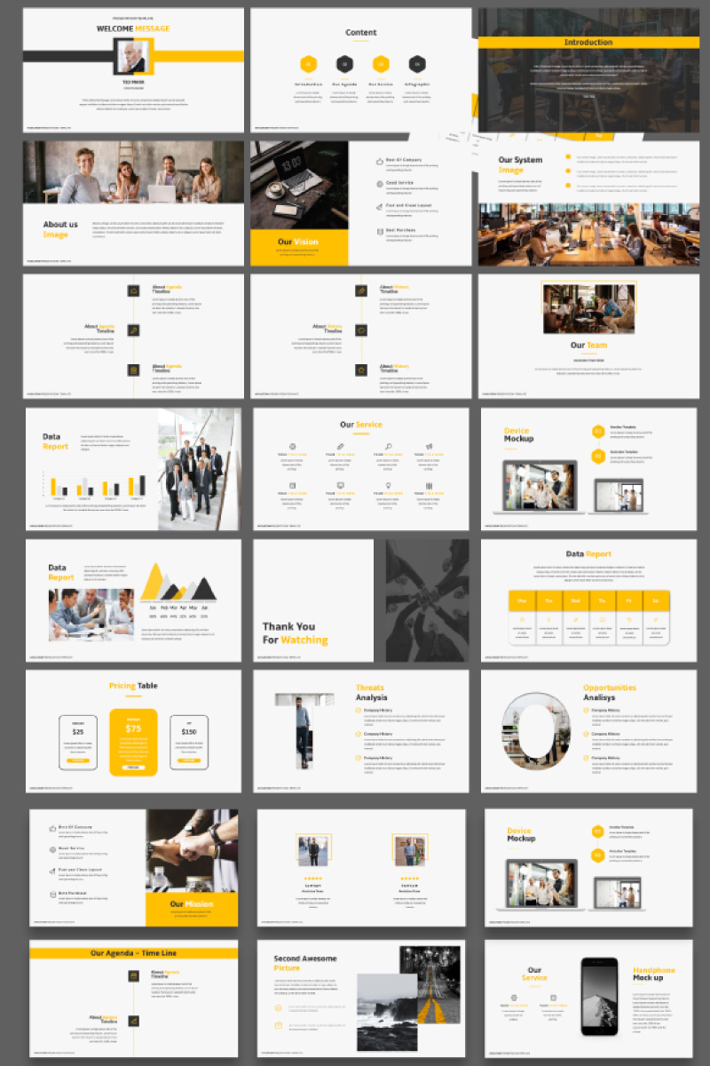 Avolution PowerPoint template