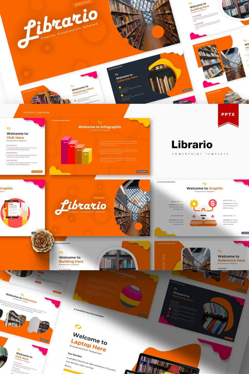 Librario | PowerPoint template