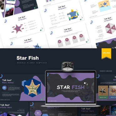 Fish Star Google Slides 85639