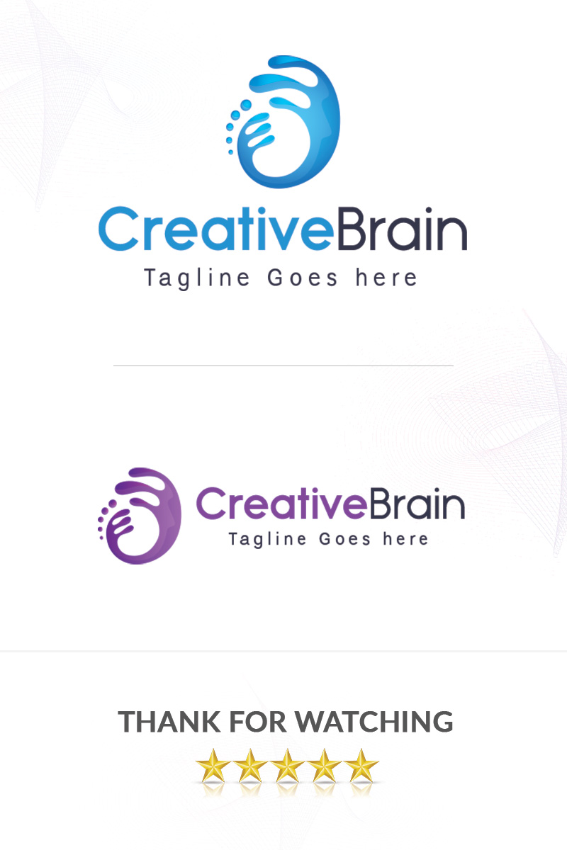 CreativeBrain Logo Template