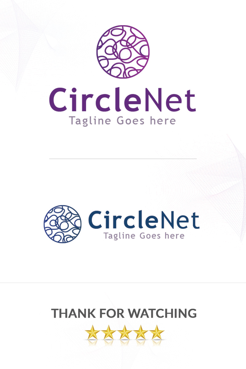 CircleNet Logo Template