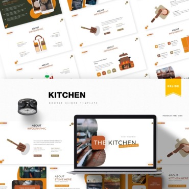 Kitchen Cooking Google Slides 85655