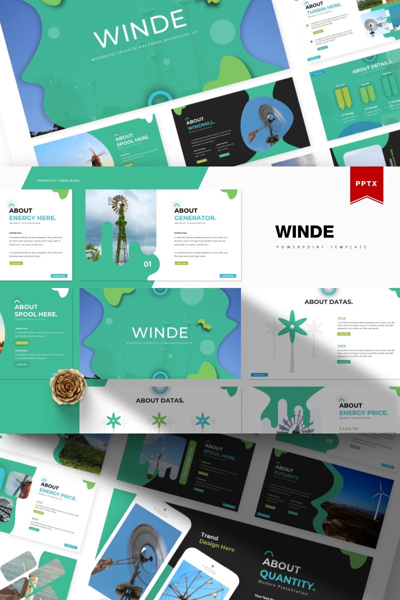 Winde | PowerPoint template