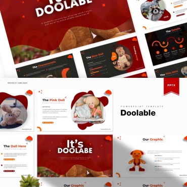 Cute Design PowerPoint Templates 85717