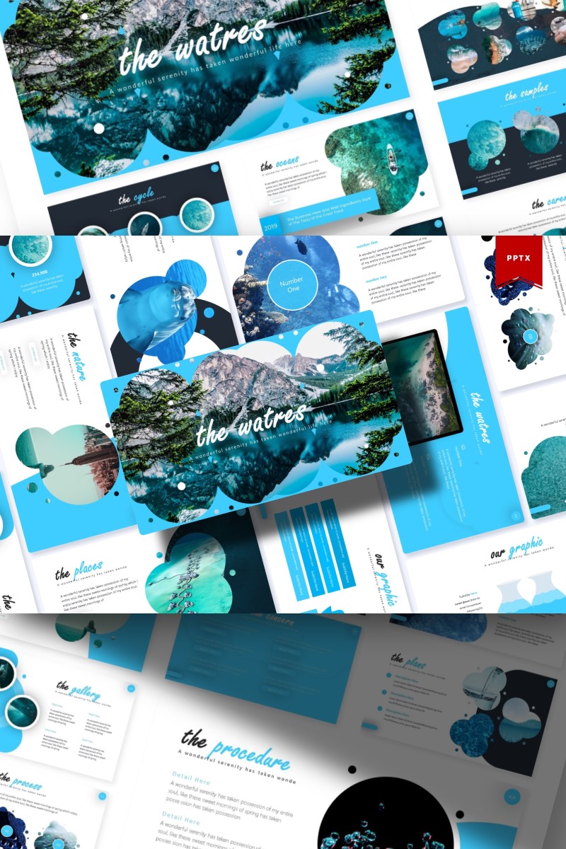 The Waters | PowerPoint template
