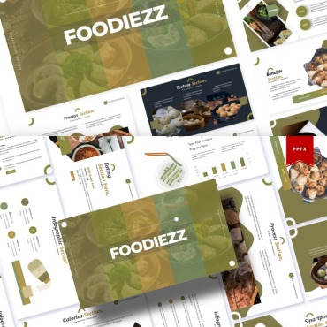 Vegetable Healthy PowerPoint Templates 85763