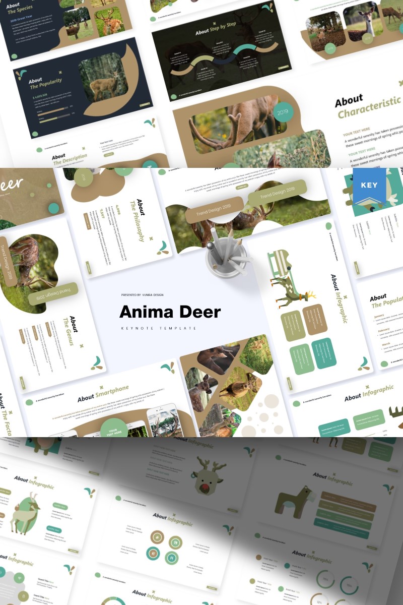Anima Deer - Keynote template