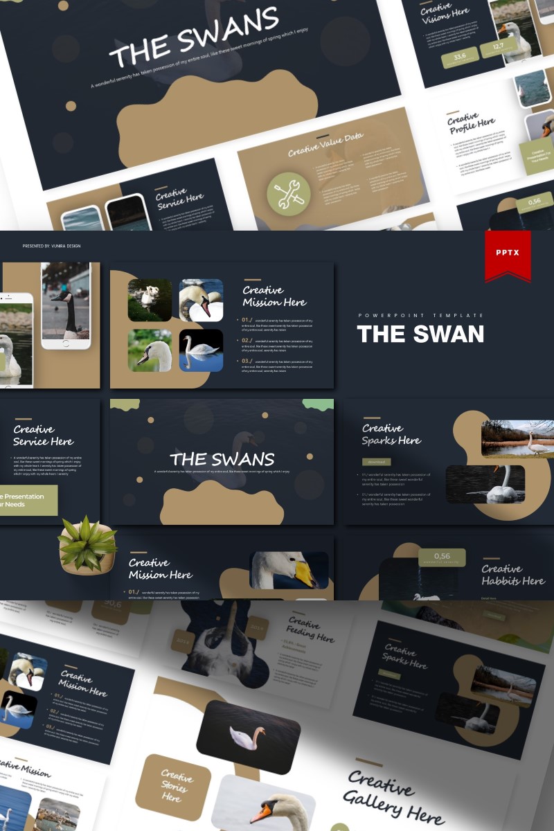 The Swan | PowerPoint template