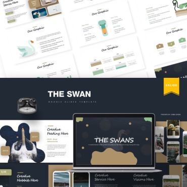 Swan White Google Slides 85830