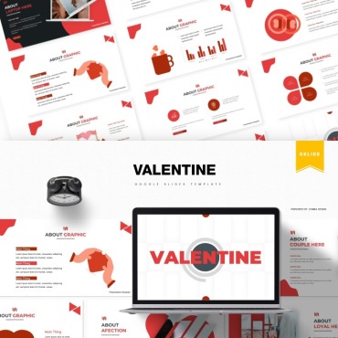 Valentine Love Google Slides 85838