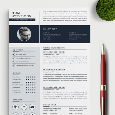 Page A4 Resume Templates 85839