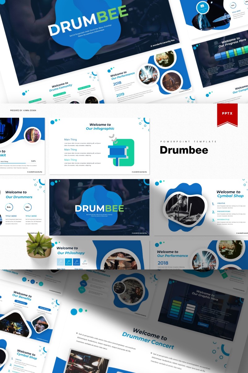 Drumbee | PowerPoint template