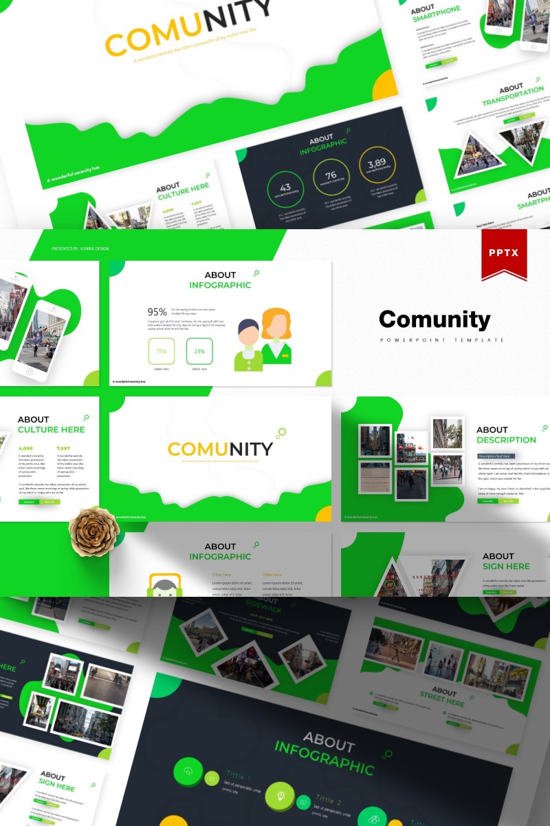 Comunity | PowerPoint template