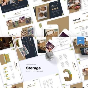 Industrial Container Keynote Templates 85888
