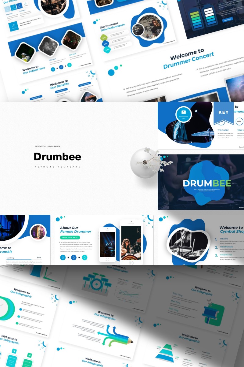 Drumbee - Keynote template