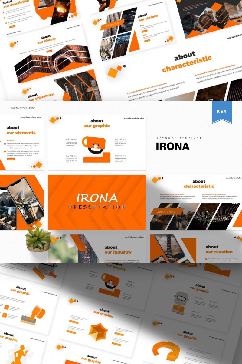 Irona - Keynote template