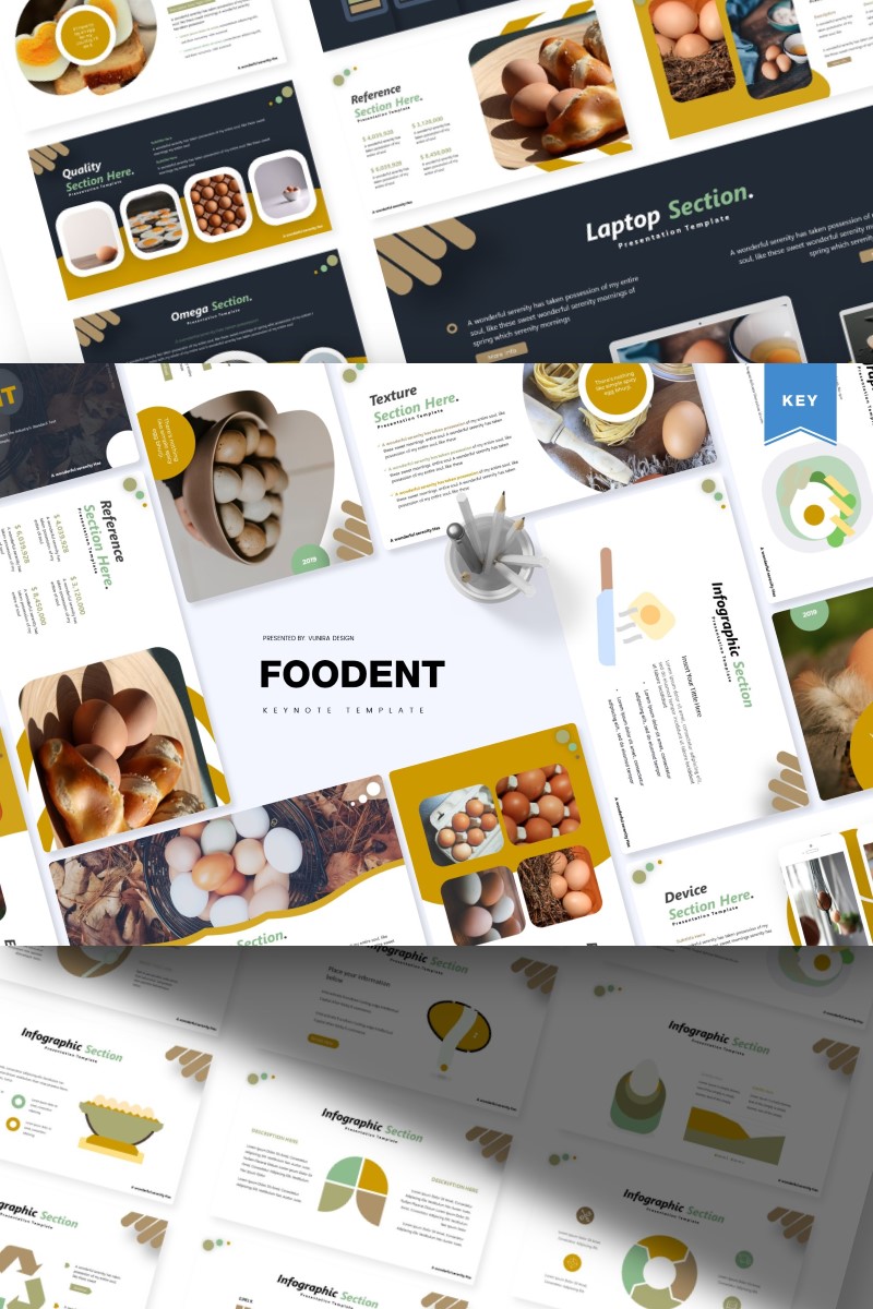 Foodent - Keynote template