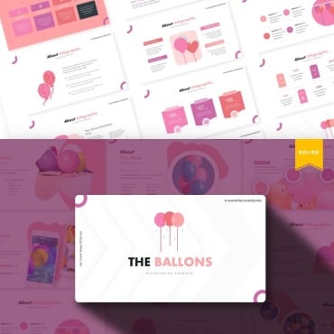 Ballon Background Google Slides 85918