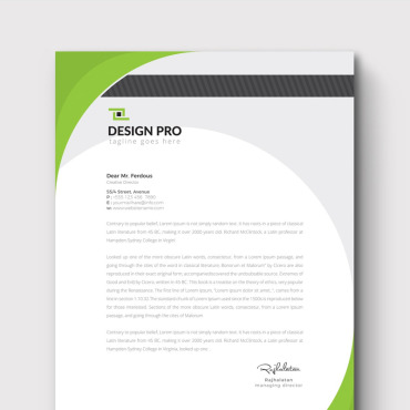 Template Clean Corporate Identity 85937