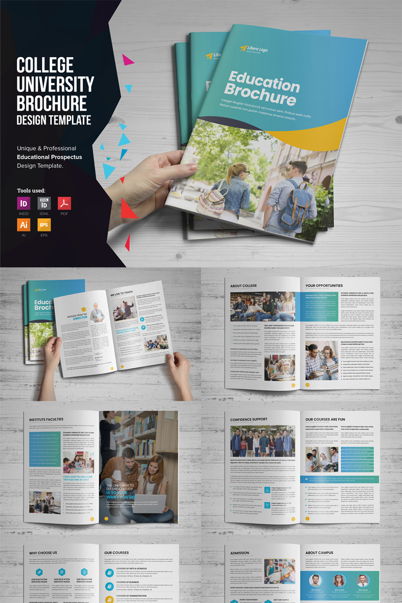 Edupack - Education Prospectus Brochure - Corporate Identity Template