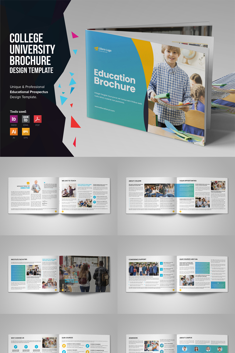 EdupackH - Education Prospectus Brochure - Corporate Identity Template