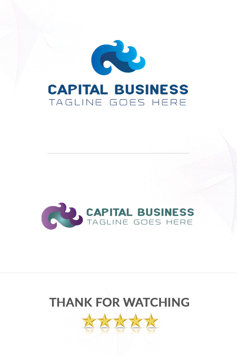 Capital Business Logo Template