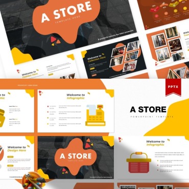 Shop Retail PowerPoint Templates 85989