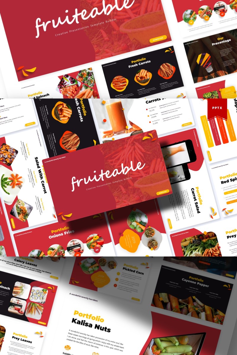 Fruiteable | PowerPoint template