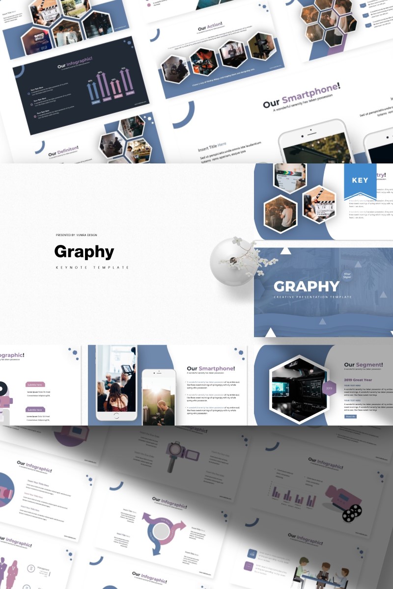 Graphy - Keynote template