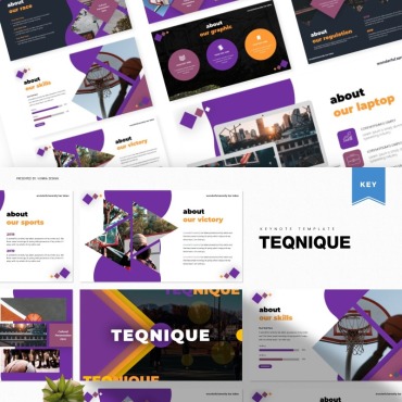 Illustration Vector Keynote Templates 86034