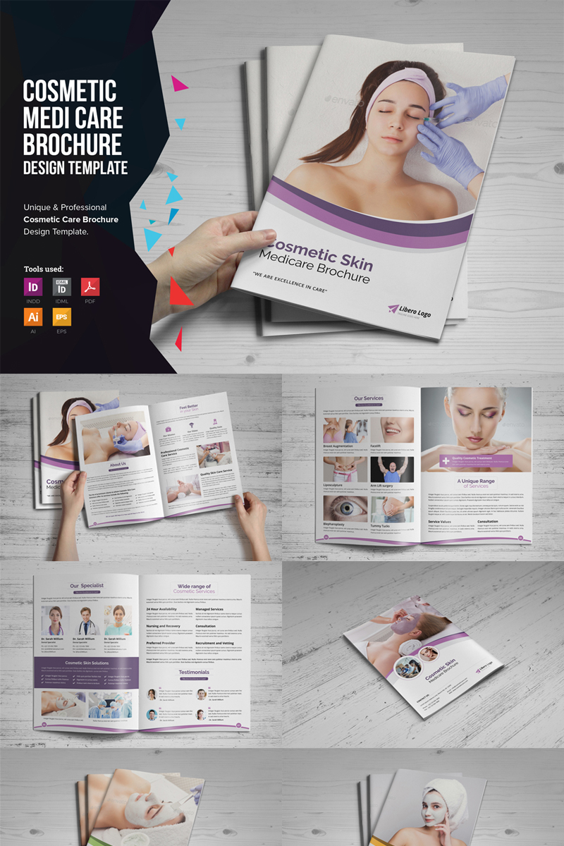 Cosmic - Medical Cosmetic Skin Care Brochure - Corporate Identity Template