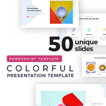 Colorfull Clean PowerPoint Templates 86047