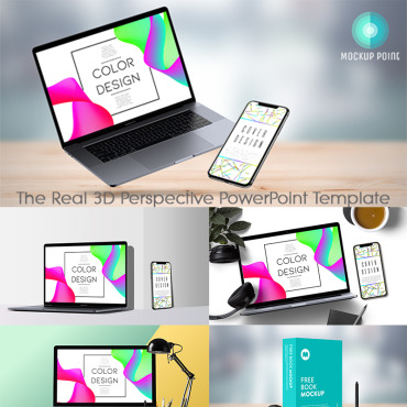 3d Powerpoint Product Mockups 86048