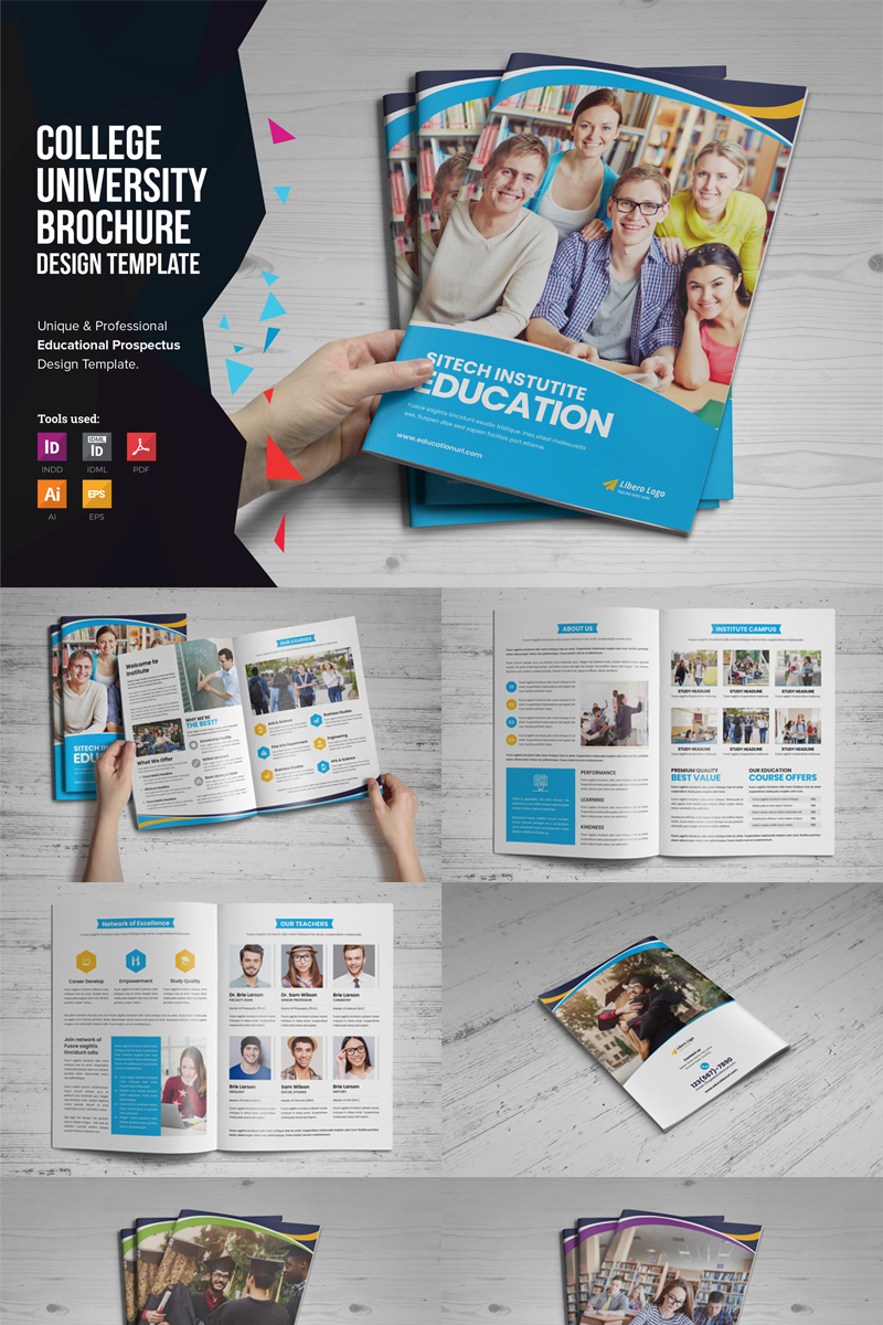 Educure - Education Prospectus Brochure Design Template